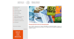 Desktop Screenshot of cedoc.inmujeres.gob.mx